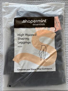 Shapermint Black High Waisted Shaping Leggings